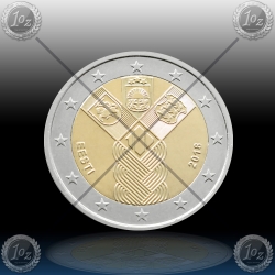 2 EVRO ESTONIJA 2018 "Baltic states" UNC